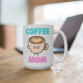 Coffee Mom Mug — Cute Kawaii Coffee Cup Gift (15oz)
