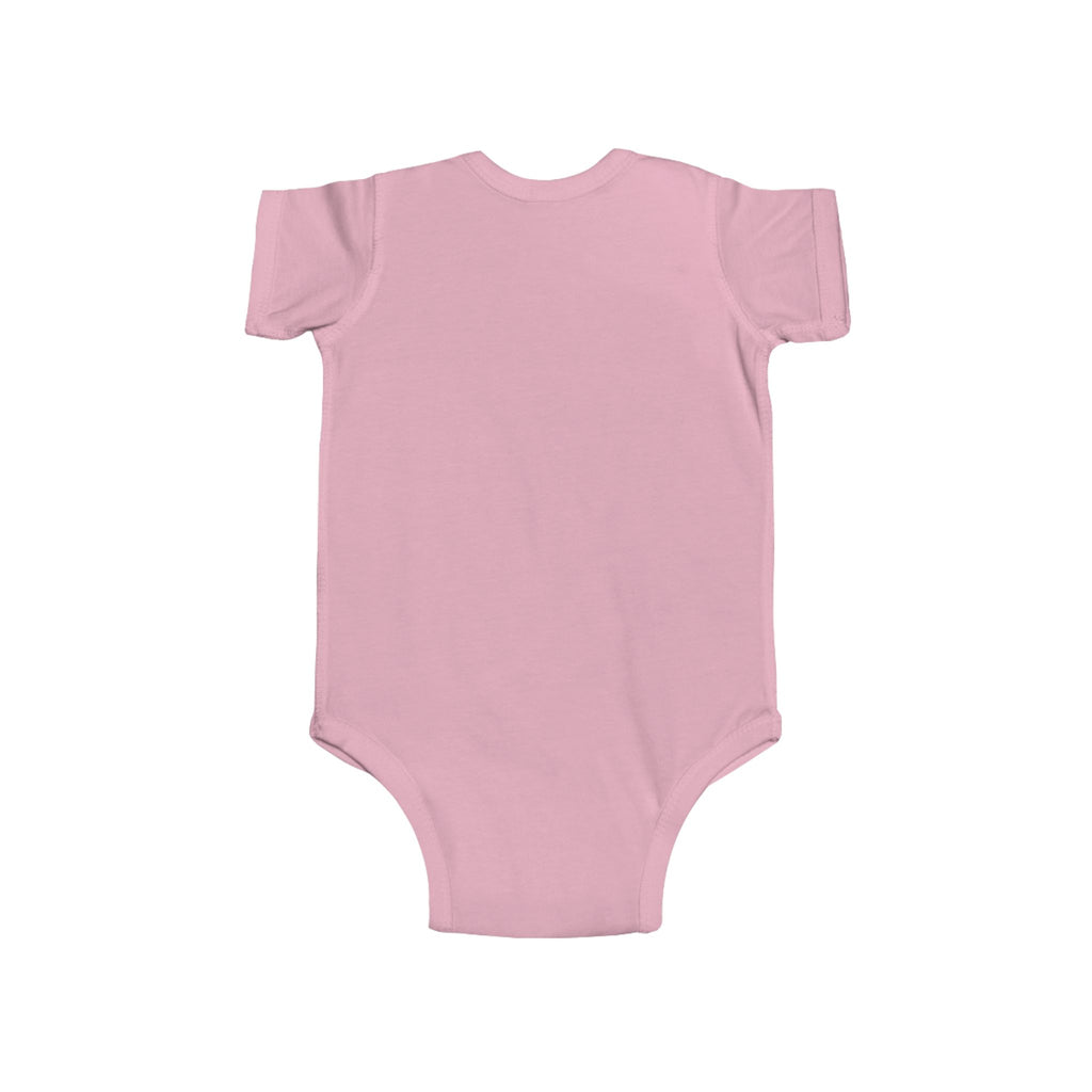 Infant Bodysuit - "Hot Mess but Make It Cute" Pink Graphic Baby Onesie