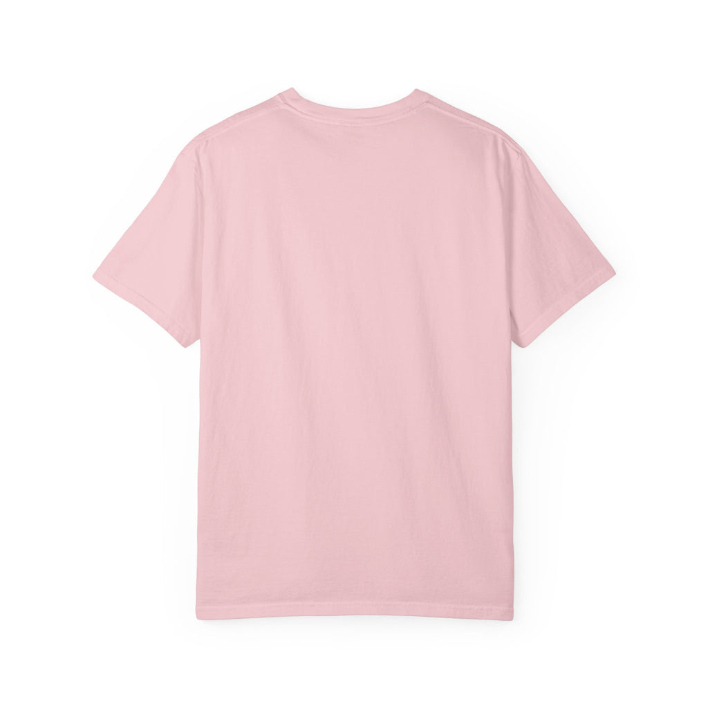 Mentally Somewhere Else T-Shirt — Retro Pink Smiley Graphic Tee