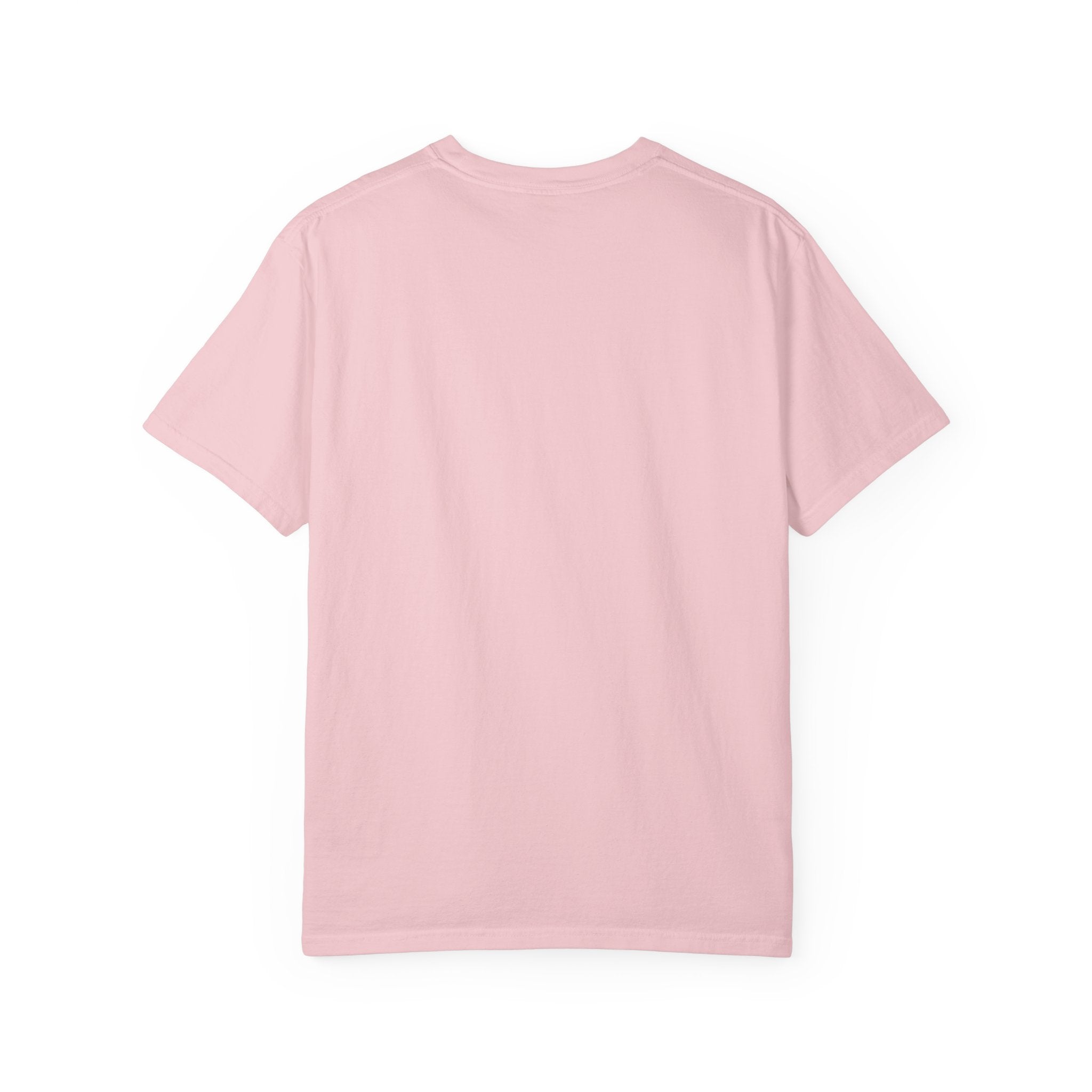 Mentally Somewhere Else T-Shirt — Retro Pink Smiley Graphic Tee