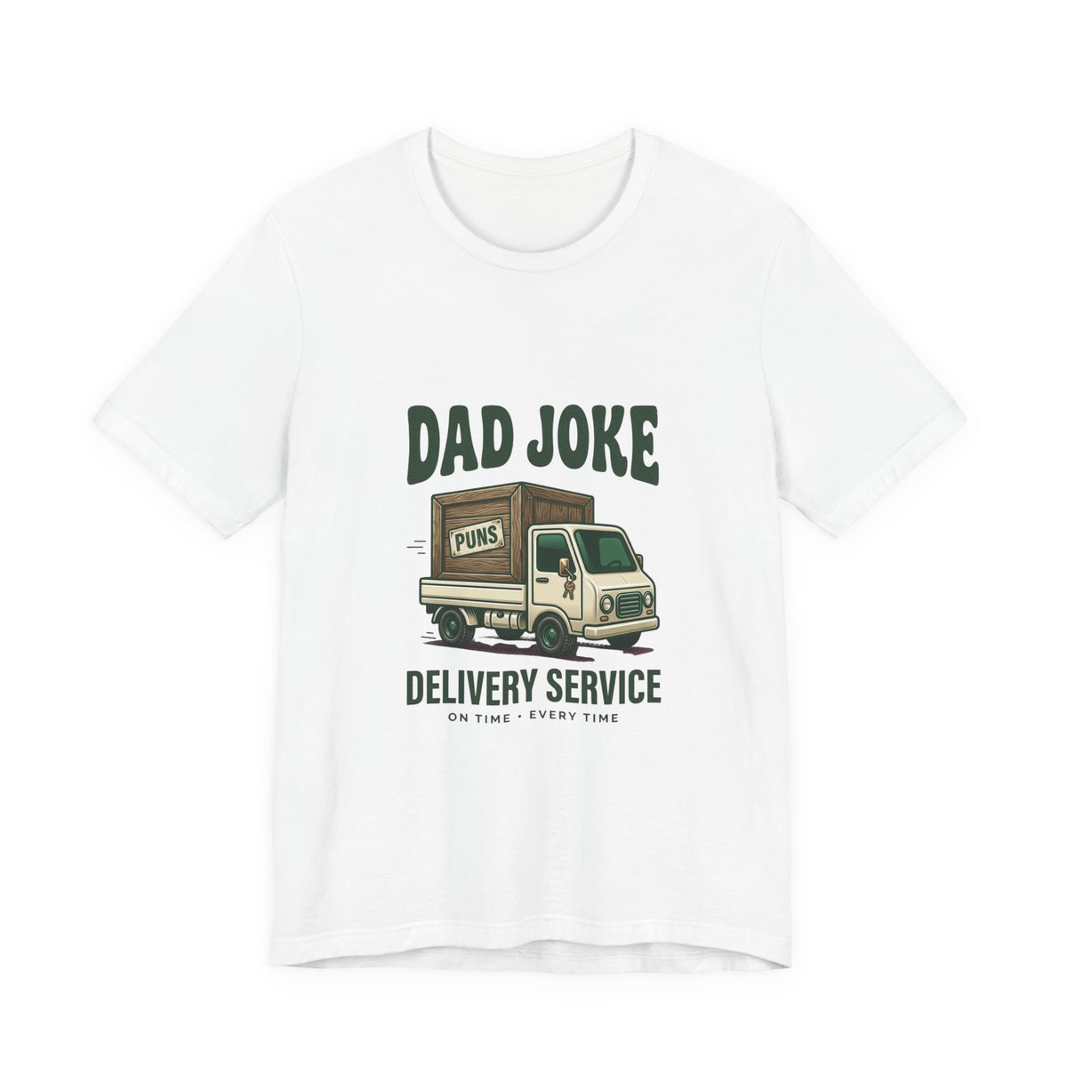 Dad Joke Delivery Service T-Shirt | Dad Identity, Vintage Streetwear